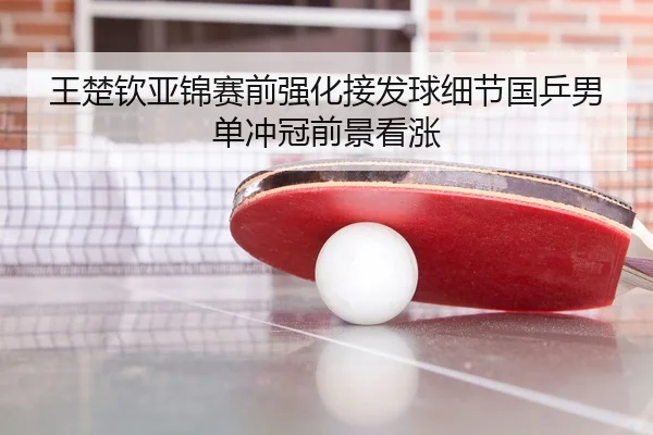 王楚钦亚锦赛前强化接发球细节国乒男单冲冠前景看涨